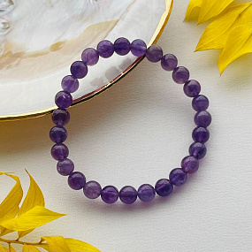 Браслет из Аметиста, Артикул: 078137 - изображение товара №1