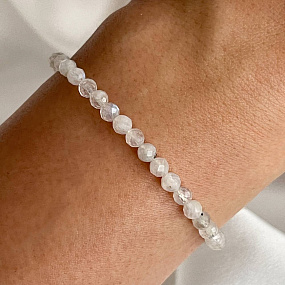 Браслет из Лунного камня, Артикул: 094081 - изображение товара №2