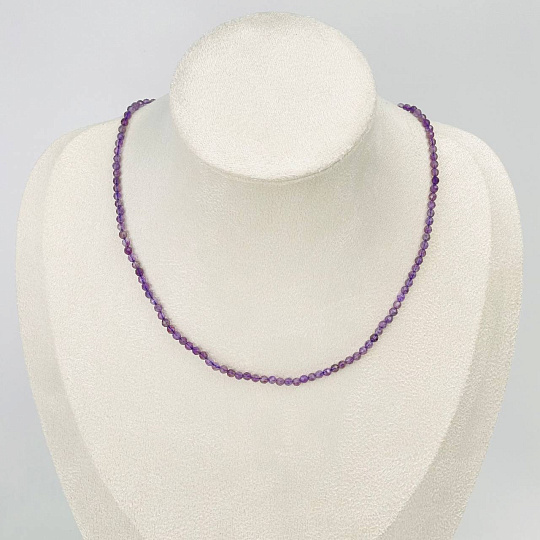 Колье из Аметиста, Артикул: 082834 - изображение товара №1