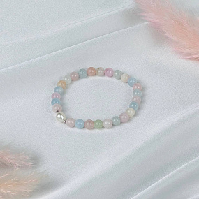 Браслет из Берилла микс и Жемчуга, Артикул: 118533 - изображение товара №2