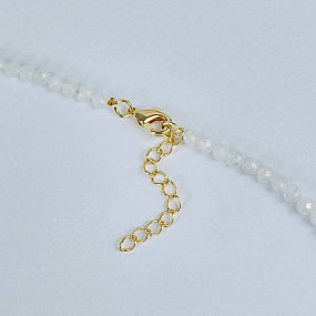 Бусы из Лунного камня, Артикул: 101978 - изображение товара №2