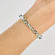 Браслет регулируемый из голубого Топаза