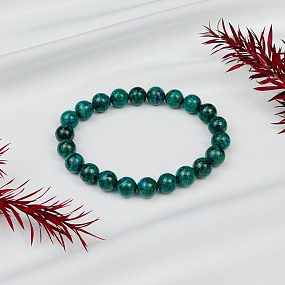 Браслет из Хризоколлы, Артикул: 093709 - изображение товара №2