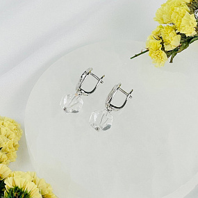 Серьги из Горного Хрусталя, Артикул: 117062 - изображение товара №2