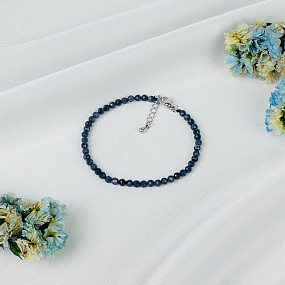 Браслет из Корунда (Сапфир), Артикул: 118272 - изображение товара №2