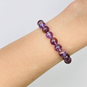 Браслет из "Ауралита" Канадский Аметист, Артикул: 075345 - изображение товара №1