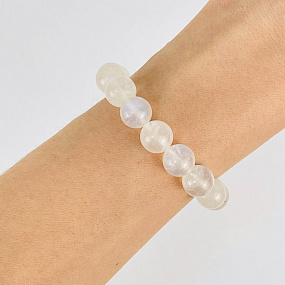 Браслет из Лунного камня, Артикул: 073716 - изображение товара №1