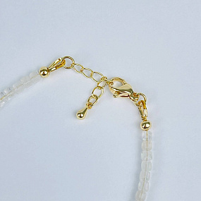 Браслет из Лунного камня, Артикул: 118263 - изображение товара №3