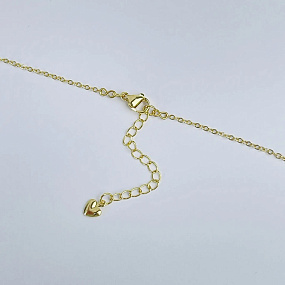 Кулон на цепочке из Серафинита, Артикул: 118687 - изображение товара №3