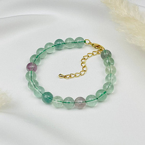 Браслет из камня Флюорит