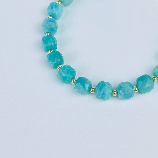 Браслет из Амазонита, Артикул: 118524 - изображение товара №4