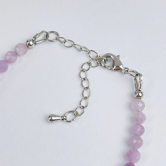 Браслет из Кунцита, Артикул: 118278 - изображение товара №3