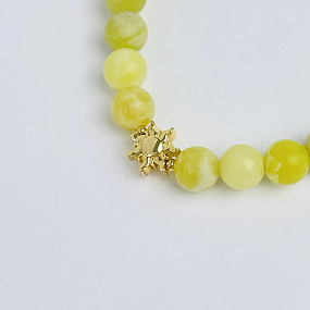 Браслет из Офикальцита со вставкой, Артикул: 118675 - изображение товара №3