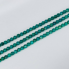 Бусины для украшений из Амазонита (72 бусины), Артикул: 075396 - изображение товара №1