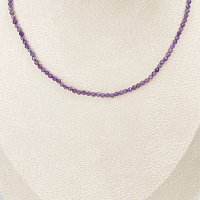 Колье из Аметиста, Артикул: 082834 - изображение товара №2