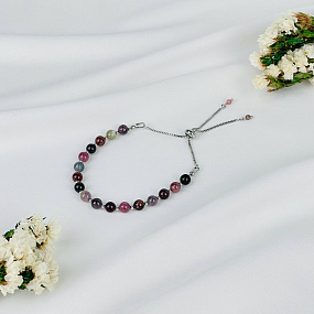 Браслет регулируемый из Шпинели, Артикул: 117583 - изображение товара №1