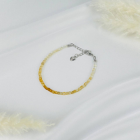 Браслет из Цитрина, Артикул: 118547 - изображение товара №1