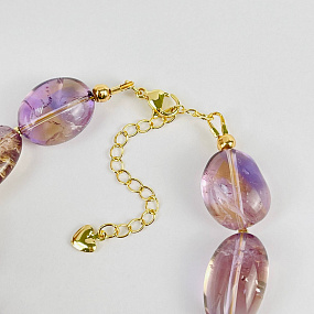 Браслет из Аметрина, Артикул: 116876 - изображение товара №4