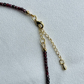 Колье из Граната, Артикул: 099369 - изображение товара №3