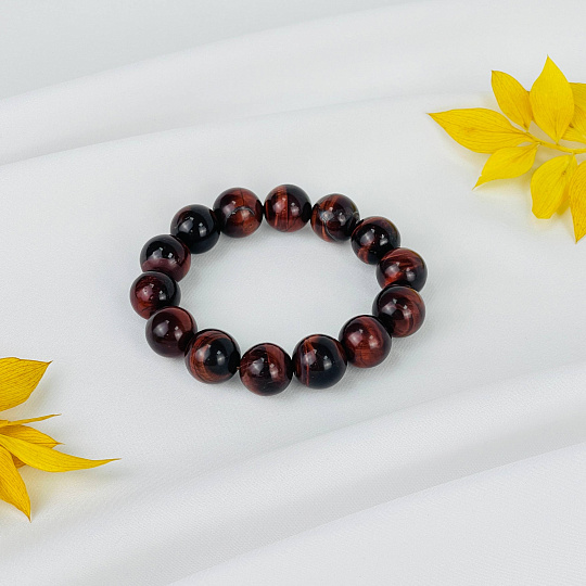 Браслет из Бычьего глаза, Артикул: 117838 - изображение товара №2