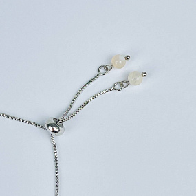 Браслет из цветочного Агата, Артикул: 118242 - изображение товара №3