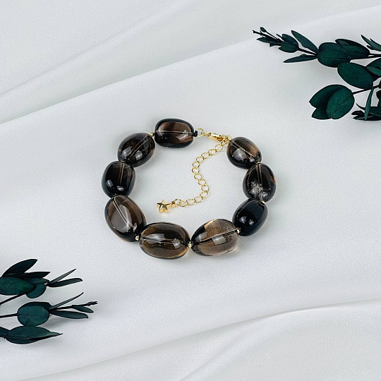 Браслет из Раузтопаза, Артикул: 118250 - изображение товара №1