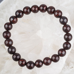 Браслет с Яшмой (Кровавик), Артикул: 092372 - изображение товара №1