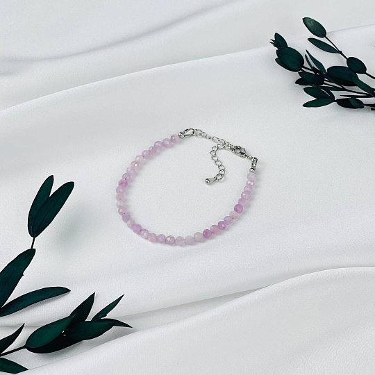 Браслет из Кунцита, Артикул: 118278 - изображение товара №1