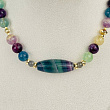 Колье из Флюорита