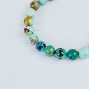 Браслет из Хризоколлы, Артикул: 088148 - изображение товара №3