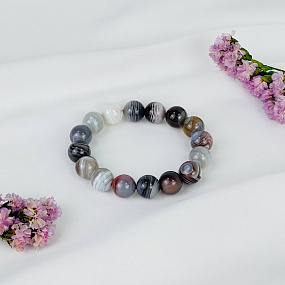 Браслет из ботсванского Агата