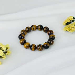 Браслет из Тигрового глаза, Артикул: 062130 - изображение товара №2