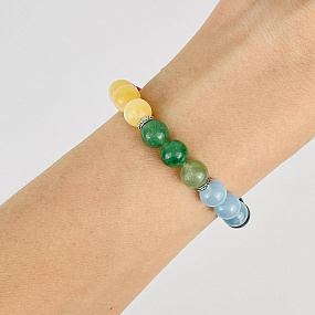 Браслет 7 чакр из Самоцветов, Артикул: 117207 - изображение товара №2