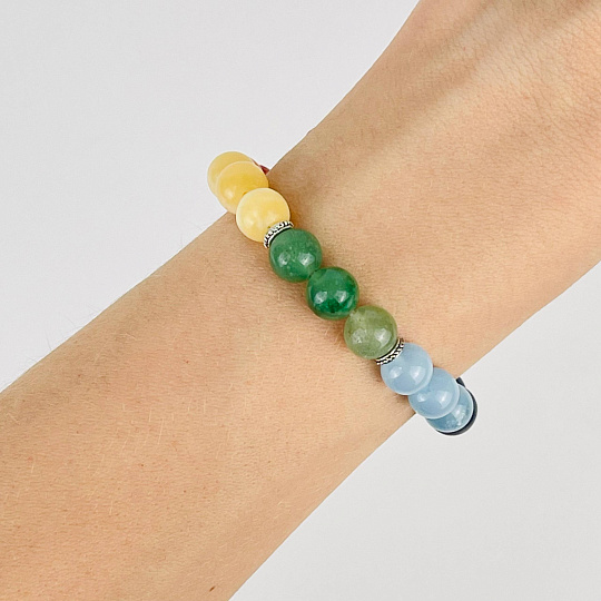 Браслет 7 чакр из Самоцветов, Артикул: 117207 - изображение товара №2