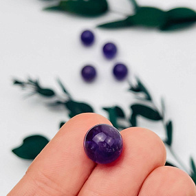 Бусины для украшений из Аметиста (5 шт), Артикул: 103566 - изображение товара №2