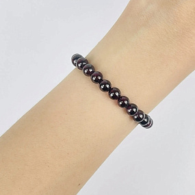 Браслет из Граната (Пироп), Артикул: 073278 - изображение товара №2