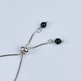 Браслет регулируемый с Агатом, Артикул: 090057 - изображение товара №3