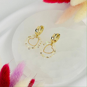 Серьги из Опала, Артикул: 117220 - изображение товара №2