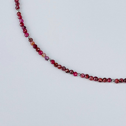 Чокер из Корунда (Рубин), Артикул: 116820 - изображение товара №2