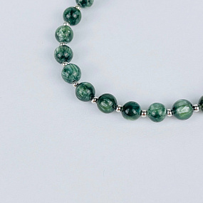 Браслет регулируемый из Серафинита, Артикул: 117597 - изображение товара №3