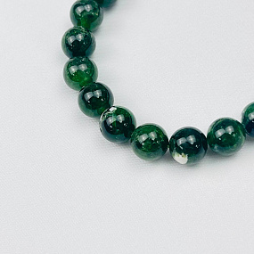 Браслет из Хромдиопсида, Артикул: 074024 - изображение товара №3