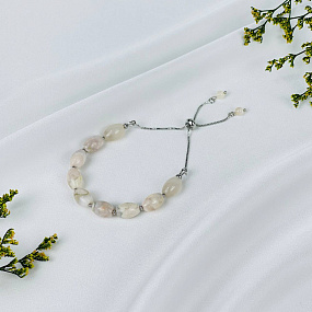 Браслет из цветочного Агата