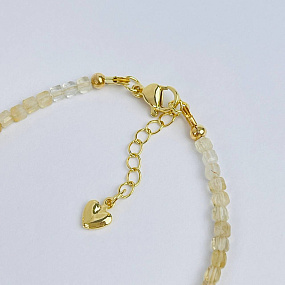 Браслет из Цитрина, Артикул: 118545 - изображение товара №4