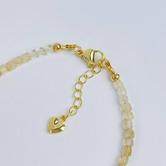 Браслет из Цитрина, Артикул: 118545 - изображение товара №4