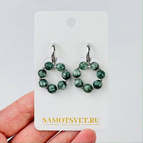 Серьги из Серафинита