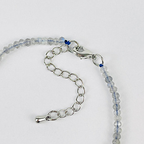 Браслет из Лабрадора и Кианита, Артикул: 116807 - изображение товара №4