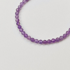 Браслет из Аметиста, Артикул: 108846 - изображение товара №3