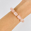 Браслет из мадагаскарского Розового кварца