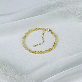 Браслет из Цитрина, Артикул: 090242 - изображение товара №2