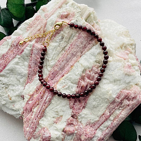 Браслет из Граната, Артикул: 099751 - изображение товара №5